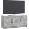 TV staliukas Televizoriaus spintelė Betono pilka 99 x 34,5 x 47 cm