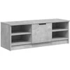 TV staliukas Televizoriaus spintelė, betono pilka, 102x35,5x36,5cm, mediena