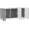TV staliukas Televizoriaus spintelė Betono pilka 99 x 34,5 x 52 cm