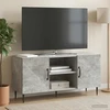 TV staliukas Televizoriaus spintelė Betono pilka 102 x 34,5 x 50 cm