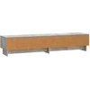 TV staliukas Televizoriaus spintelė 147 x 34,5 x 30 cm Betono pilka