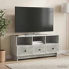 TV staliukas Televizoriaus spintelė Betono pilka 102 x 34,5 x 50 cm