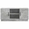 TV staliukas Televizoriaus spintelė Betono pilka 102 x 34,5 x 47 cm