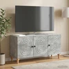 TV staliukas Televizoriaus spintelė 99 x 34,5 x 50 cm Betono pilka