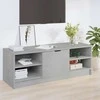 TV staliukas Televizoriaus spintelė, betono pilka, 102x35,5x36,5cm, mediena