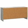TV staliukas Televizoriaus spintelė Betono pilka 99 x 34,5 x 47 cm
