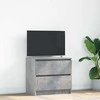 TV staliukas Televizoriaus spintelė, betono pilka, 60x35x54 cm, mediena