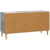 TV staliukas Televizoriaus spintelė 99 x 34,5 x 50 cm Betono pilka