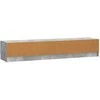 TV staliukas Televizoriaus spintelė Betono pilka 147 x 34,5 x 27 cm