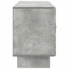 TV staliukas Televizoriaus spintelė 102 x 34,5 x 50 cm Betono pilka