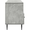 TV staliukas Televizoriaus spintelė Betono pilka 102 x 34,5 x 50 cm