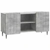TV staliukas Televizoriaus spintelė Betono pilka 102 x 34,5 x 52 cm