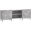 TV staliukas Televizoriaus spintelė Betono pilka 150 x 31 x 52 cm