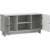 TV staliukas Televizoriaus spintelė 102 x 34,5 x 50 cm Betono pilka