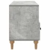 TV staliukas Televizoriaus spintelė Betono Pilka 102 x 34,5 x 50 cm