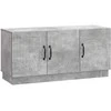 TV staliukas Televizoriaus spintelė Betono pilka 99 x 34,5 x 47 cm