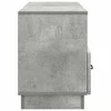TV staliukas Televizoriaus spintelė Betono pilka 102 x 34,5 x 47 cm