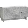 TV staliukas Televizoriaus spintelė Betono pilka 99 x 34,5 x 50 cm