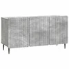 TV staliukas Televizoriaus spintelė Betono pilka 99 x 34,5 x 52 cm