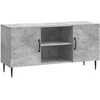 TV staliukas Televizoriaus spintelė Betono pilka 102 x 34,5 x 50 cm