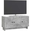 TV staliukas Televizoriaus spintelė Betono pilka 99 x 34,5 x 50 cm