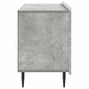 TV staliukas Televizoriaus spintelė Betono pilka 99 x 34,5 x 52 cm