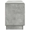 TV staliukas Televizoriaus spintelė Betono pilka 102 x 34,5 x 47 cm