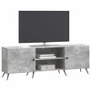 TV staliukas Televizoriaus spintelė Betono pilka 150 x 31 x 50 cm