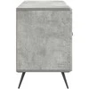 TV staliukas Televizoriaus spintelė Betono pilka 102 x 34,5 x 50 cm