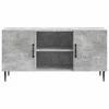 TV staliukas Televizoriaus spintelė Betono pilka 102 x 34,5 x 50 cm
