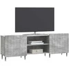 TV staliukas Televizoriaus spintelė Betono pilka 150 x 31 x 52 cm