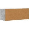 TV staliukas Televizoriaus spintelė Betono pilka 100 x 35 x 40 cm