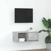 TV staliukas Televizoriaus spintelė, betono, 60x31x25,5 cm, apdirbta mediena