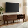 TV staliukas Televizoriaus spintelė BILBAO 114 x 40 x 45 cm Tamsi karamelė
