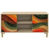 TV staliukas Televizoriaus spintelė BONN 102 x 33 x 50 cm Sonoma ąžuolo
