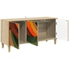 TV staliukas Televizoriaus spintelė BONN 102 x 33 x 50 cm Sonoma ąžuolo