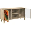 TV staliukas Televizoriaus spintelė BONN 102 x 33 x 50 cm Sonoma ąžuolo