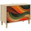 TV staliukas Televizoriaus spintelė BONN 69 x 33 x 50 cm Sonoma ąžuolo