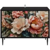 TV staliukas Televizoriaus spintelė BORNE 69 x 33 x 50,5 cm Juodojo ąžuolo
