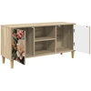 TV staliukas Televizoriaus spintelė BORNE 102 x 33 x 50 cm Sonoma ąžuolo