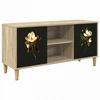 TV staliukas Televizoriaus spintelė BREMEN 102 x 33 x 50 cm Sonoma ąžuolo