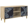 TV staliukas Televizoriaus spintelė DOKKUM 102 x 33 x 50 cm Sonoma ąžuolo