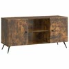 TV staliukas Televizoriaus spintelė Dūminio ąžuolo 102 x 34,5 x 50 cm