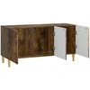 TV staliukas Televizoriaus spintelė Dūminio ąžuolo 99 x 34,5 x 50 cm