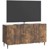 TV staliukas Televizoriaus spintelė Dūminio ąžuolo 99 x 34,5 x 52 cm