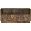 TV staliukas Televizoriaus spintelė Dūminio ąžuolo 102 x 34,5 x 47 cm