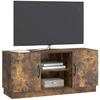 TV staliukas Televizoriaus spintelė Dūminio ąžuolo 102 x 34,5 x 47 cm