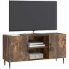 TV staliukas Televizoriaus spintelė Dūminio ąžuolo 102 x 34,5 x 50 cm