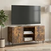 TV staliukas Televizoriaus spintelė 102 x 34,5 x 52 cm Dūminio ąžuolo