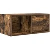 TV staliukas Televizoriaus spintelė, dūminio ąžuolo, 60x31x25,5 cm, mediena